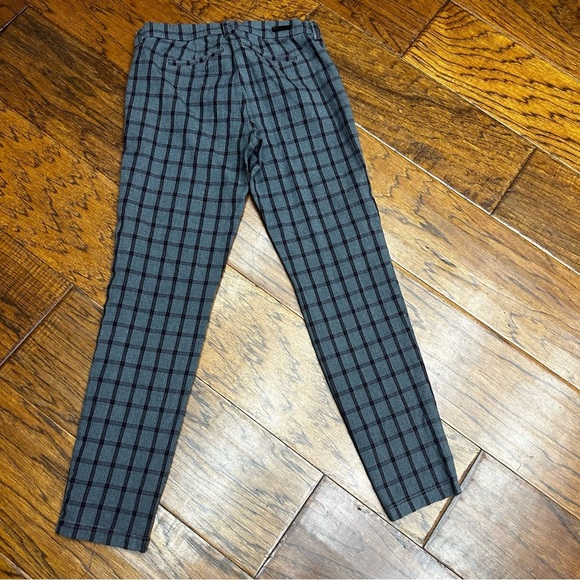 Kut from the Kloth Gray Skinny plaid Pants - Picture 2 of 7